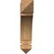 Ekena Millwork Thorton Arts & Crafts Smooth Bracket, Western Red Cedar, 3 1/2"W x 16"D x 16"H BKT04X16X16THR03SWR - alternate 3
